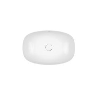 Раковина-чаша Qtap Cardinal 600х380х140 White с донным клапаном QT04117060TW