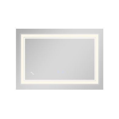 Зеркало Qtap Cardinal (CA1) 800х600 с LED-подсветкой Touch, с антизапотеванием, с диммером, рег. темп. цвета (3000-6500K) Reverse QT0478C8060