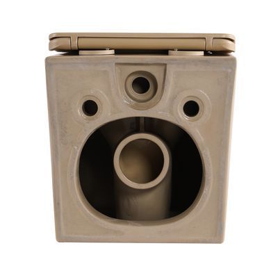 Унитаз подвесной Tern Ultra Quiet 490&times;365&times;325&nbsp;мм, Beige, с сиденьем Slim Duroplast / Soft-close / Quick Release QT17332303ASSB Qtap
