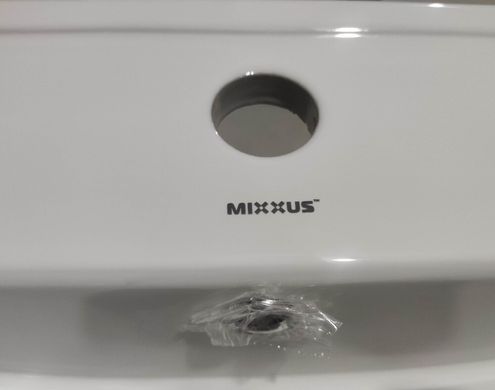 Раковина меблева Mixxus Premium CUBIC-1502 710х460х170mm з отвором під змішувач та переливом (MP6496)