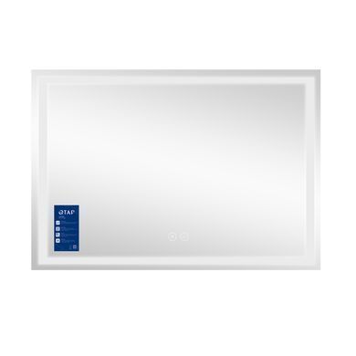Дзеркало Qtap Mideya (MI1) 1200х800 з LED-підсвічуванням Touch, з антизапітнінням, диммером, рег. яскравості QT2078F613W