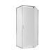 Душевая кабина Qtap Scorpio CRM10995-AC6 90х90 см, стекло Clear 6 мм, CalcLess, без поддона