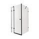 Душевая кабина Qtap Capricorn BLA1099SC6 90x90 см, стекло Clear 6 мм, покрытие CalcLess без поддона