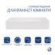 Комплект Qtap Tern: Раковина накладная прямоугольная 600x400x110 мм WHITE + Донный клапан PU02