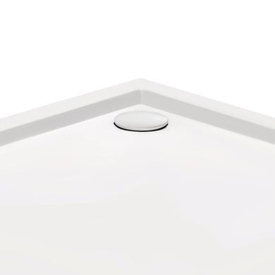 Набор Qtap душевая кабина Taurus CRM1011SC6 Clear 100х100 см + поддон Tern 301112