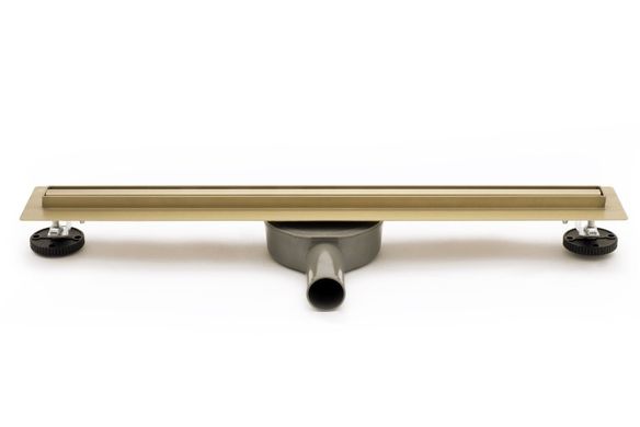 Золотий душовою трап Rea Neo Slim Pro gold 800 мм