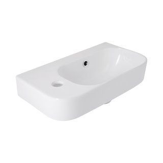 Раковина Qtap Tern 450х250х158 White QT1711H02LW