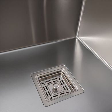 Кухонна мийка Platinum Handmade 65*50(квадратний сифон 3,0/1) 65*50 R