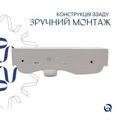 Раковина Qtap Tern 450х250х158 White QT1711H02LW