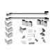 Душевая кабина Qtap Capricorn CRM10128RC6 120x80 см, стекло Clear 6 мм, покрытие CalcLess без поддона