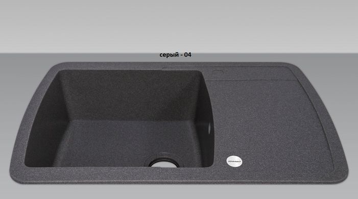 Кухонная мойка Adamant OPTIMAKS Серый