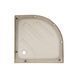 Lidz Latwa SC90x90.SAT.MID.FR Душевая кабина полукруглая, стекло Frost 4 мм + Lidz Душевой поддон KAPIELKA ST90x90x26, с панелью