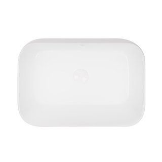 Раковина-чаша Qtap Scorpio 550х390х120 White с донным клапаном QT14112243W