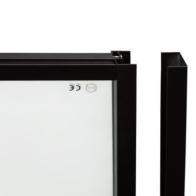 Душевая кабина Qtap Scorpio BLA10115-AC6 100x100 см, стекло Clear 6 мм, покрытие CalcLess без поддона