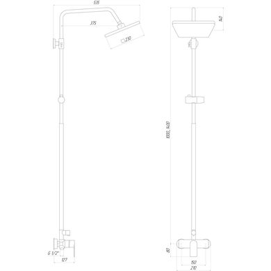 Душова система Globus Lux NIAGARA GLN-0005