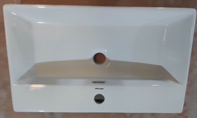 Раковина підвісна Mixxus Premium QUADRO-0206 600х360х130mm з отвором під змішувач та переливом (MP6509)