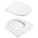 Унитаз подвесной Qtap Taurus безободковый с сиденьем Soft-close QTTAU26W45428