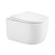 Унитаз подвесной Qtap Taurus безободковый с сиденьем Soft-close QTTAU26W45428