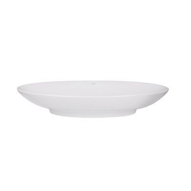 Комплект Qtap Dove: Раковина накладная овальная 680х420х120 мм White + Донный клапан PU02