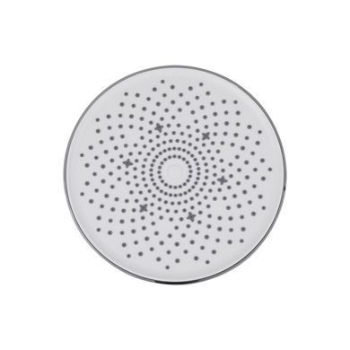 Лейка для верхнего душа Qtap Hlavova D 230 мм округлая QTHLA107CRM45787 Chrome/White
