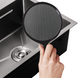 Мийка Mixxus MH6050 Micro Decor Graphite (3.0/0.8) з нерж. сталі (колір графіт) (MI8221)