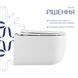Унитаз подвесной Qtap Taurus Ultra Quiet 515&times;360&times;350 мм, White, с сиденьем Slim Duroplast / Soft-close / Quick Release QTTAU26W49116