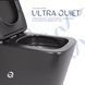 Унитаз подвесной Qtap Tern New Ultra Quiet с сиденьем с сиденьем Soft-Close MATT BLACK QT17332303ASMB