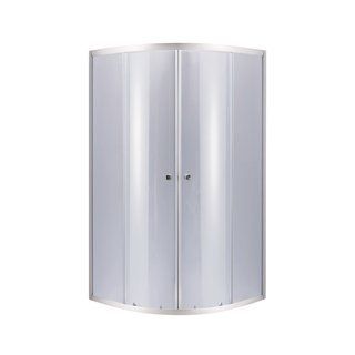 Lidz Latwa SC80x80.SAT.HIGH.GR Душевая кабина полукруглая, стекло тон. 4 мм + Lidz Душевой поддон KAPIELKA ST80x80x41, с панелью