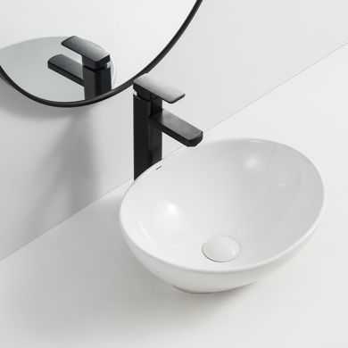 Раковина накладна Mixxus Premium ELLIPSE-0107 345х265х120mm (MP6525)