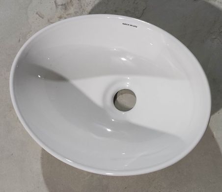 Раковина накладна Mixxus Premium ELLIPSE-0107 345х265х120mm (MP6525)
