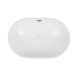 Раковина Qtap Leo 590x400x170 White с донным клапаном QT11114028W