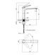 Смеситель для раковины Qtap Vlasta 1028M102C