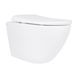 Унитаз подвесной Qtap Robin ML Ultra Quiet 490&times;365&times;325 мм, с сиденьем Soft-close MagLock, White QTROBML26W49621