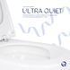 Унитаз подвесной Qtap Robin ML Ultra Quiet 490&times;365&times;325 мм, с сиденьем Soft-close MagLock, White QTROBML26W49621