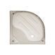 Lidz Latwa SC90x90.SAT.HIGH.GR Душевая кабина полукруглая, стекло тон 4 мм + Lidz Душевой поддон KAPIELKA ST90x90x41, с панелью