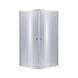 Lidz Latwa SC90x90.SAT.HIGH.GR Душевая кабина полукруглая, стекло тон 4 мм + Lidz Душевой поддон KAPIELKA ST90x90x41, с панелью