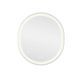 Зеркало Qtap Gemini 800х700 с LED-подсветкой Touch, с антизапотеванием, с диммером, рег. темп. цвета (3000-6500K) Reverse QT2578R8071W