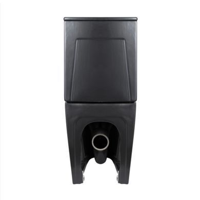 Унитаз напольный Qtap Scorpio Ultra Quiet безободковый с сиденьем Soft-Close MATT BLACK QT14226088AMB