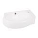 Раковина Qtap Leo 420x280x150 White с донным клапаном QT11115011RW