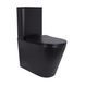 Унитаз напольный Qtap Scorpio Ultra Quiet безободковый с сиденьем Soft-Close MATT BLACK QT14226088AMB