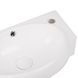 Раковина Qtap Leo 420x280x150 White с донным клапаном QT11115011RW