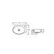 Раковина Qtap Leo 420x280x150 White с донным клапаном QT11115011RW