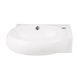 Раковина Qtap Leo 420x280x150 White с донным клапаном QT11115011RW