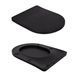 Унитаз напольный Qtap Scorpio Ultra Quiet безободковый с сиденьем Soft-Close MATT BLACK QT14226088AMB