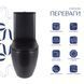 Унитаз напольный Qtap Robin Ultra Quiet безободковый с сиденьем Soft-Close MATT BLACK QT13226083AMB