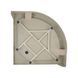 Душевая кабина Lidz Latwa SC80x80.SAT.LOW.GR, стекло тон. 4 мм + Lidz Душевой поддон KAPIELKA ST80x80x15