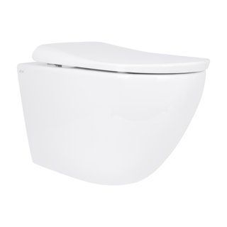 Унитаз подвесной Qtap Robin ML Ultra Quiet 520&times;365&times;365 мм, с сиденьем Soft-close MagLock, White QTROBML26W49623
