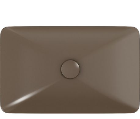 Прямоугольна накладная раковина Isvea SistemaY Clear 60x37,7