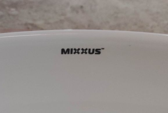 Раковина накладна Mixxus Premium ELLIPSE-0102 515х400х130mm (MP6551)