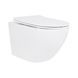 Унитаз подвесной Qtap Jay безободковый с сиденьем Soft-close QT07335175W